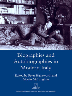 cover image of Biographies and Autobiographies in Modern Italy